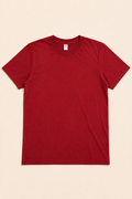 T-Shirt Bordeaux Homme 100% Coton – T-Shirt Basique Premium ALDIZ