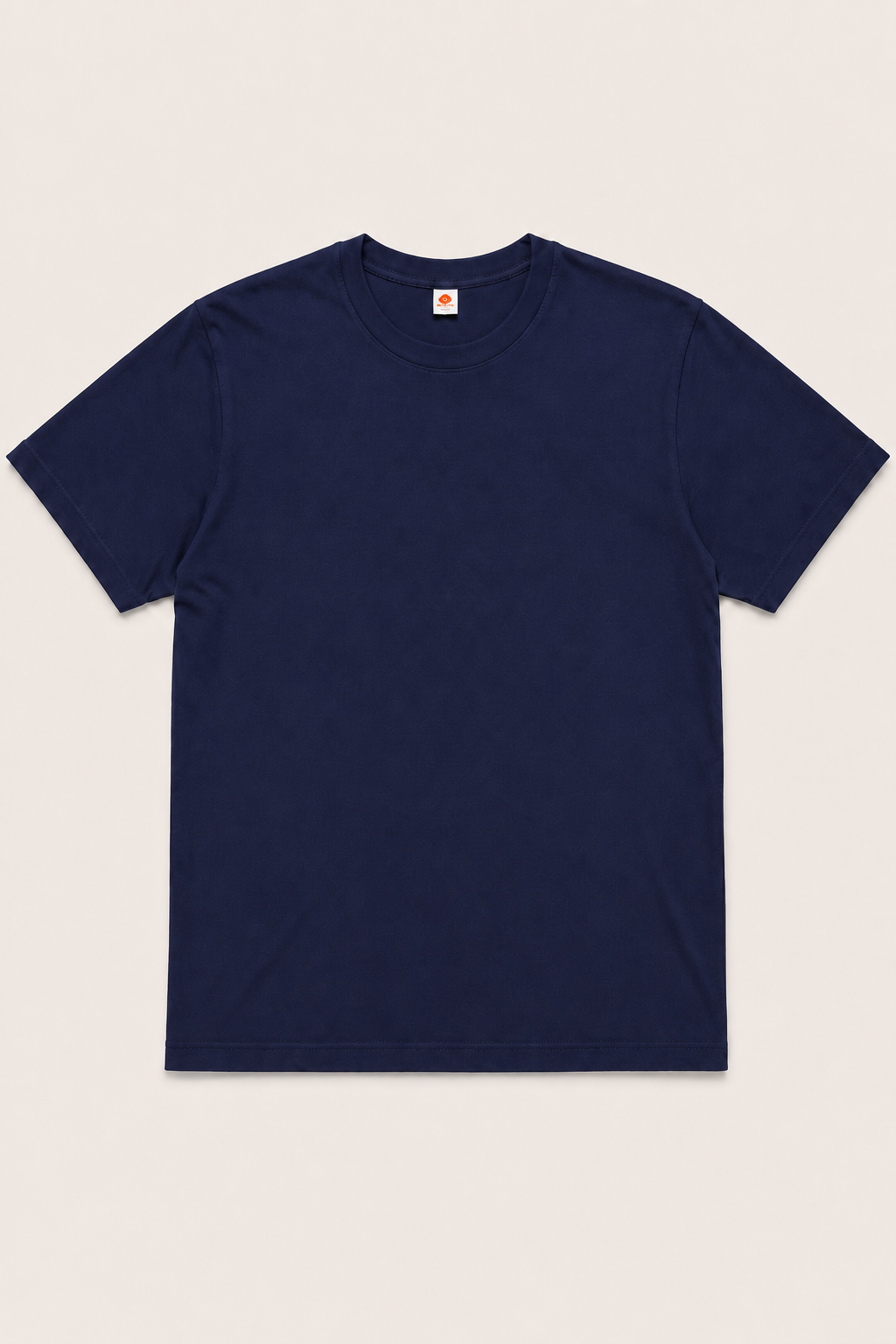 T-Shirt Bleu Marine Homme 100% Coton – T-Shirt Basique Premium ALDIZ