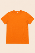 T-Shirt Orange Homme 100% Coton – T-Shirt Basique Premium ALDIZ